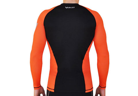 VAIKOBI High Visibility Orange Paddle Top Back View