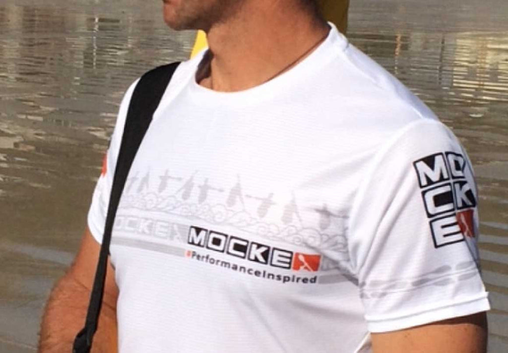 Mocke Fly Dry Mens Short Sleeve Paddling Shirt Front Pattern Detail