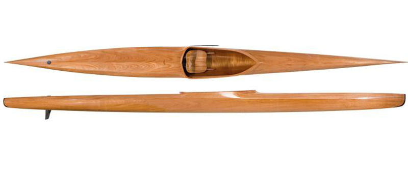 Struer and Nelo Mahogany Kayak